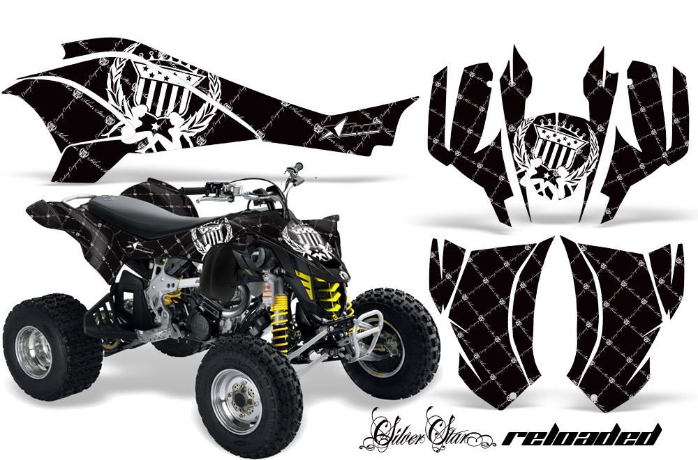 Can-Am DS450 Graphics Kit Reloaded WB